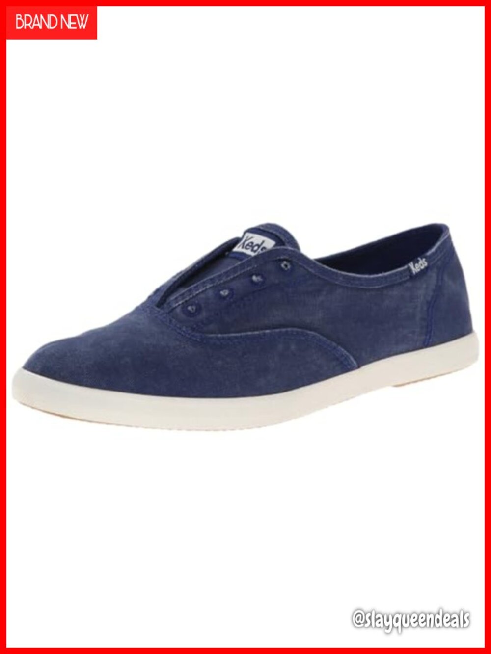 Keds Chillax Slip On Canvas Sneaker Lightweight EVA Footbed Casual